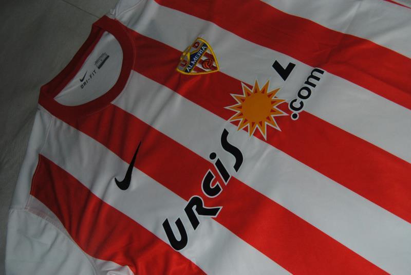 2014-15 UD Almeria Home Soccer Jersey